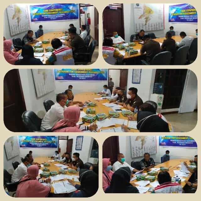 BNNK Serdang Bedagai Melakukan Assessment dan Case Conference terhadap 1 orang tersangka an. R als D als A melalui Tim Asesmen Terpadu (TAT) Konsep Otomatis