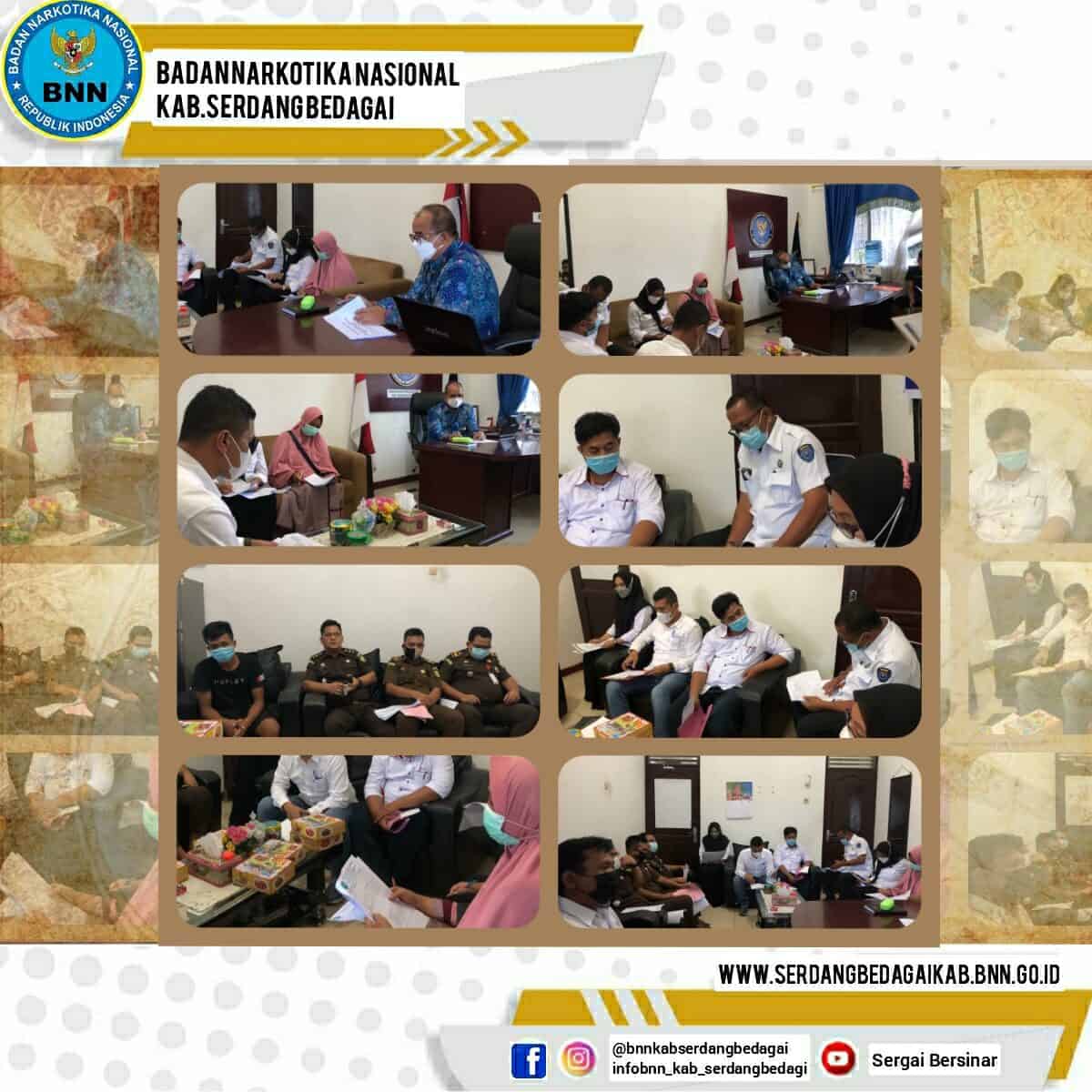 BNNK Serdang Bedagai beserta Team Melakukan Assessment Terpadu (TAT) terhadap 2 orang tersangka an. DG dan RS BNNK Serdang Bedagai beserta Team Melakukan Assessment Terpadu (TAT) terhadap 2 orang tersangka an. DG dan RS