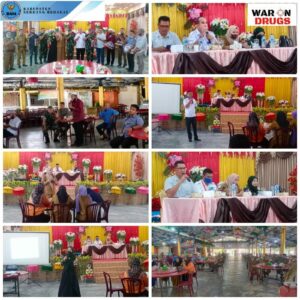 BNN Sergai melalui Sie.Pencegahan Pemberdayaan Masyarakat melaksanakan Raker Program Pemberdayaan Masyarakat Anti Narkoba di Lingkungan Masyarakat