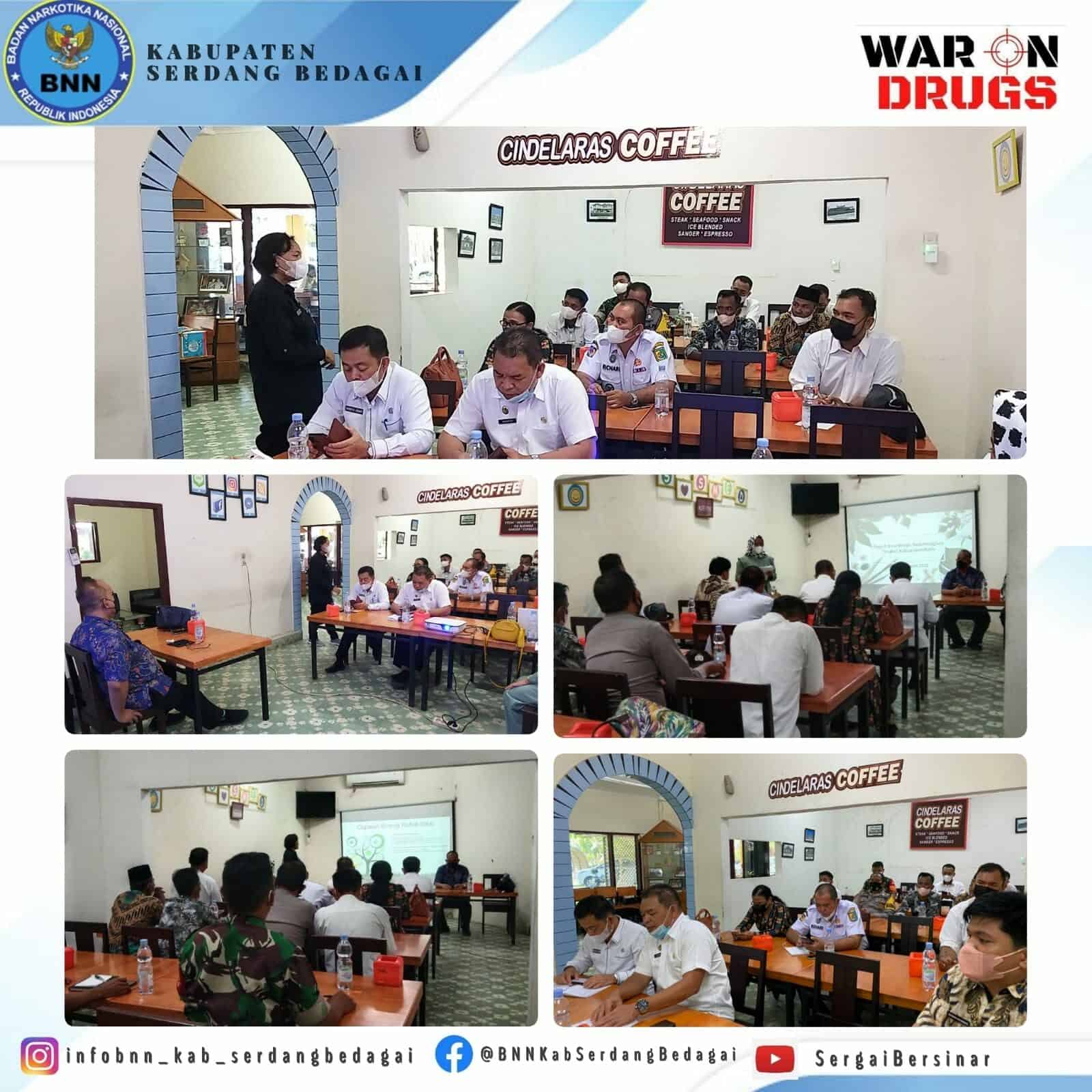 Badan Narkotika Nasional Kabupaten Serdang Bedagai melaksanakan kegiatan Workshop penggiat P4GN anti narkoba di lingkungan Masyarakat Konsep Otomatis