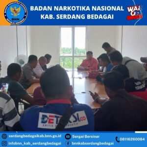 BNNK SERDANG BEDAGAI MELAKSANAKAN PRESS REALESE HANI 2022
