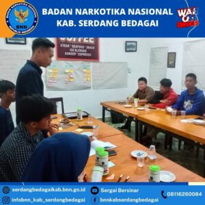 BNNK SERDANG BEDAGAI MELAKSANAKAN PENCEGAHAN REMAJA DALAM P4NG