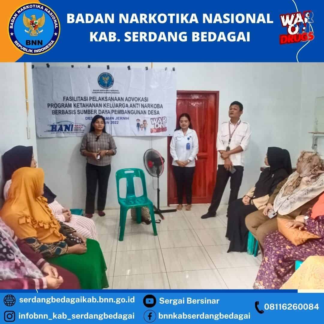 BNNK SERDANG BEDAGAI MELAKSANAKAN FASILITAS PROGRAM KETAHANAN KELUARGA ANTI NARKOBA BNNK SERDANG BEDAGAI MELAKSANAKAN FASILITAS PROGRAM KETAHANAN KELUARGA ANTI NARKOBA