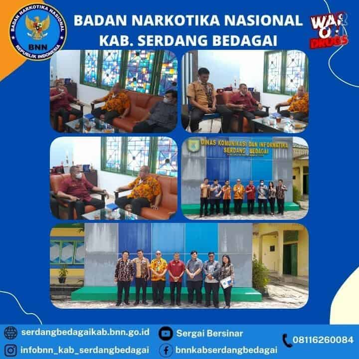 Kepala BNNK Serdang Bedagai Melaksanakan kegiatan Koordinasi dengan Dinas Komunikasi dan Informatika Kab. Serdang Bedagai Kepala BNNK Serdang Bedagai Melaksanakan kegiatan Koordinasi dengan Dinas Komunikasi dan Informatika Kab. Serdang Bedagai