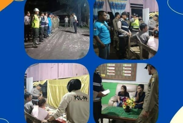 BNNK Serdang Bedagai Melaksanakan Pendampingan Operasi Tim Terpadu Satuan Polisi Pamong Praja Kab.Serdang Bedagai