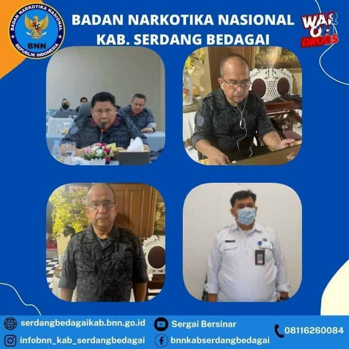 BNNK Serdang Bedagai Mengikuti Rapat Pimpinan (RAPIM) satuan kerja BNN RI melalui Video Conference BNNK Serdang Bedagai Mengikuti Rapat Pimpinan (RAPIM) satuan kerja BNN RI melalui Video Conference