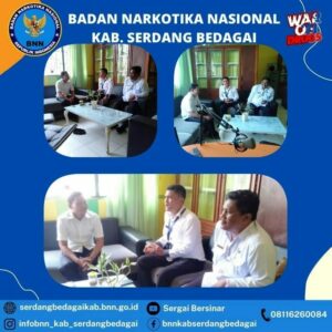 BNNK Serdang Bedagai melaksanakan koordinasi Ke Kantor Radio Sergai FM Kabupaten Serdang Bedagai