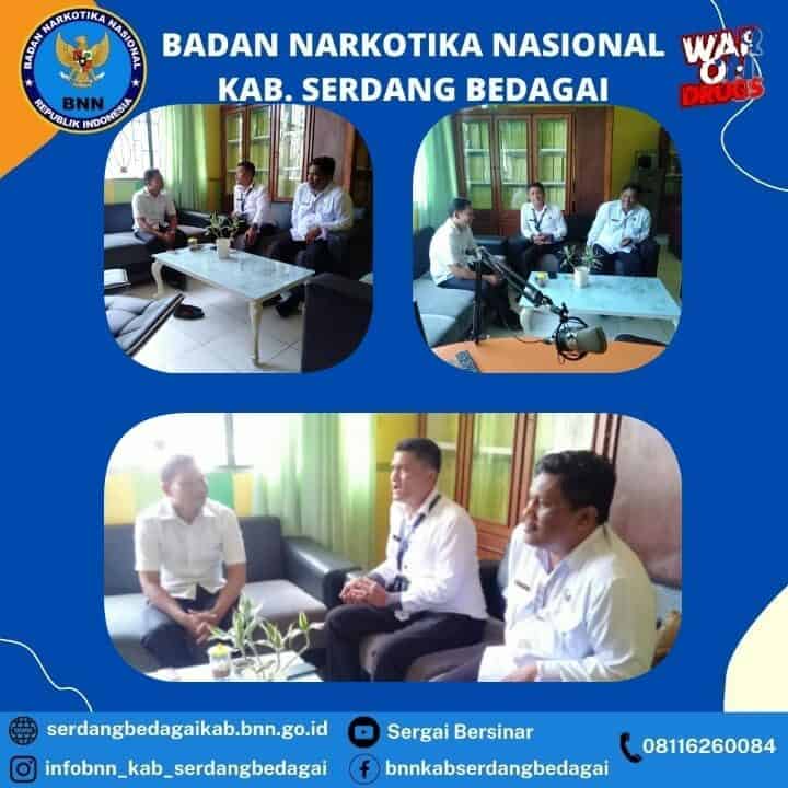 BNNK Serdang Bedagai melaksanakan koordinasi Ke Kantor Radio Sergai FM Kabupaten Serdang Bedagai BNNK Serdang Bedagai melaksanakan koordinasi Ke Kantor Radio Sergai FM Kabupaten Serdang Bedagai