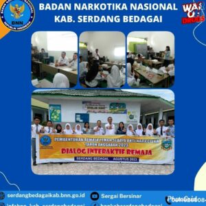 BNNK Serdang Bedagai Melaksanakan Kegiatan Pembentukan Remaja Teman Sebaya Anti Narkotika Pertemuan 4
