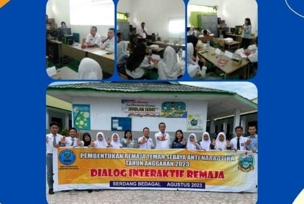 BNNK Serdang Bedagai Melaksanakan Kegiatan Pembentukan Remaja Teman Sebaya Anti Narkotika Pertemuan 4